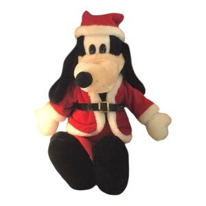 Vintage Disney’s Christmas Santa Goofy plushie